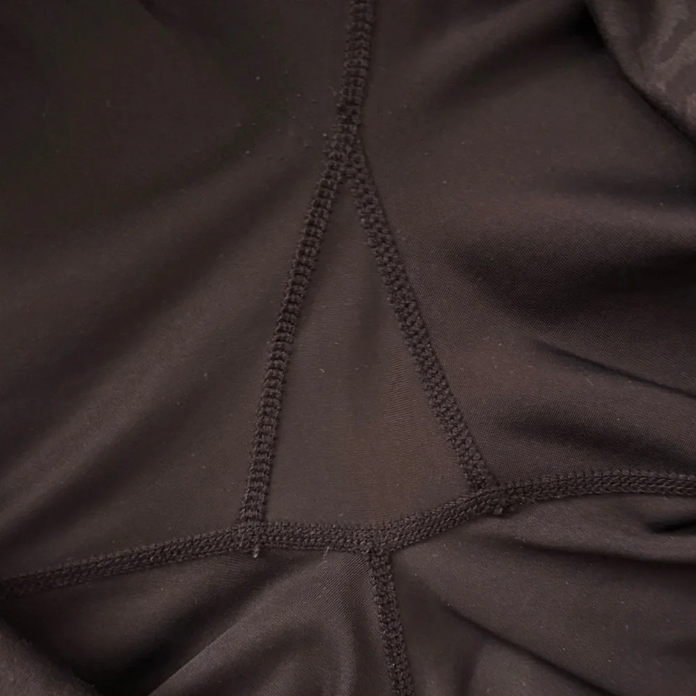 Constantly Varied Gear- Black on Black-Cheetah Print Full Length Leggings- XXL - Picture 3 of 6